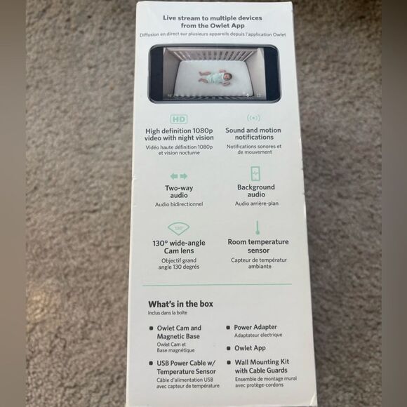 Owlet Baby Monitor (camera only!) - Picture 7 of 8